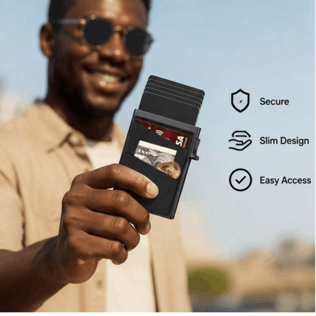 RFID BLOCKING CREDIT CARD HOLDER