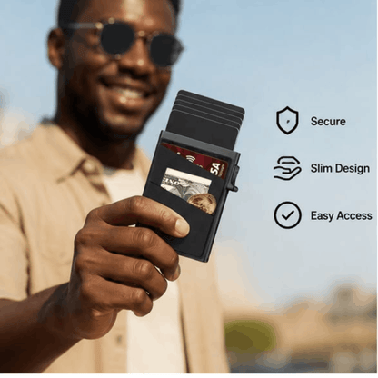 RFID BLOCKING CREDIT CARD HOLDER