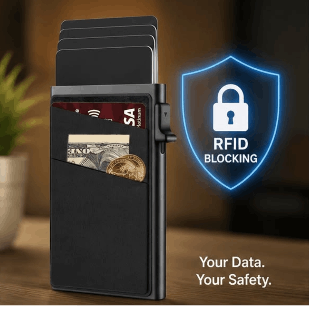 RFID BLOCKING CREDIT CARD HOLDER