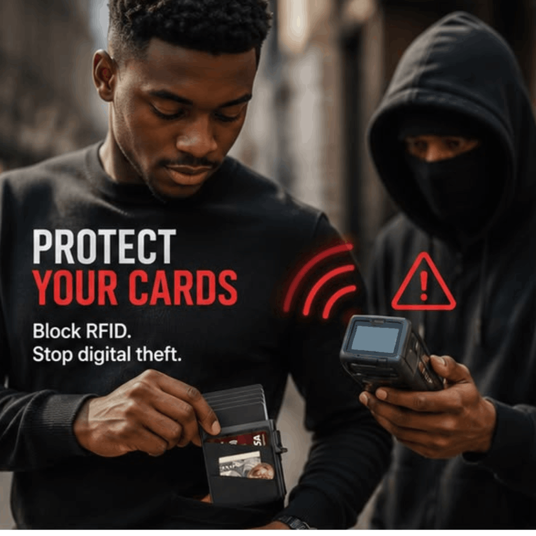 RFID BLOCKING CREDIT CARD HOLDER