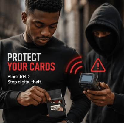 RFID BLOCKING CREDIT CARD HOLDER