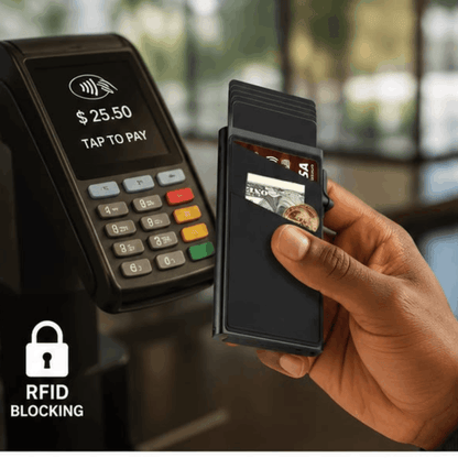 RFID BLOCKING CREDIT CARD HOLDER