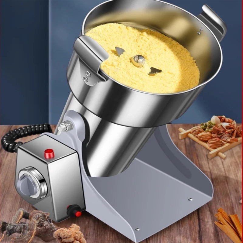 800g/1000g Chinese Herbal Medicine Crusher Grinder Household Fine Electric Small Multi-Functional Mill Grain Crusher
